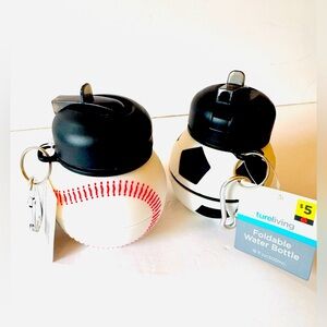 Silicone Sports Expandable Water Bottle